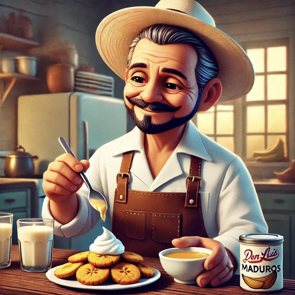 Maduros (Sweet Fried Plátanos) con Yogurt