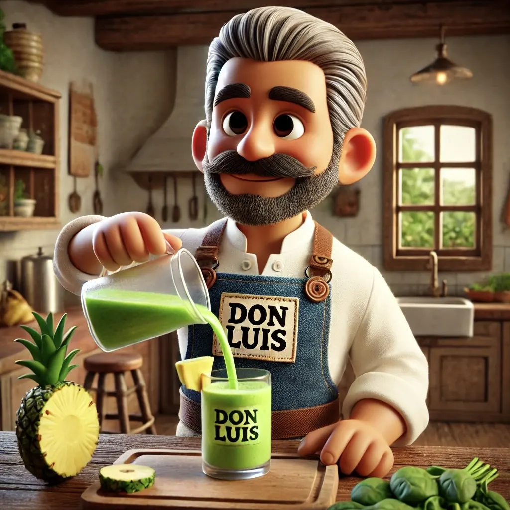 Green Smoothie con Pineapple