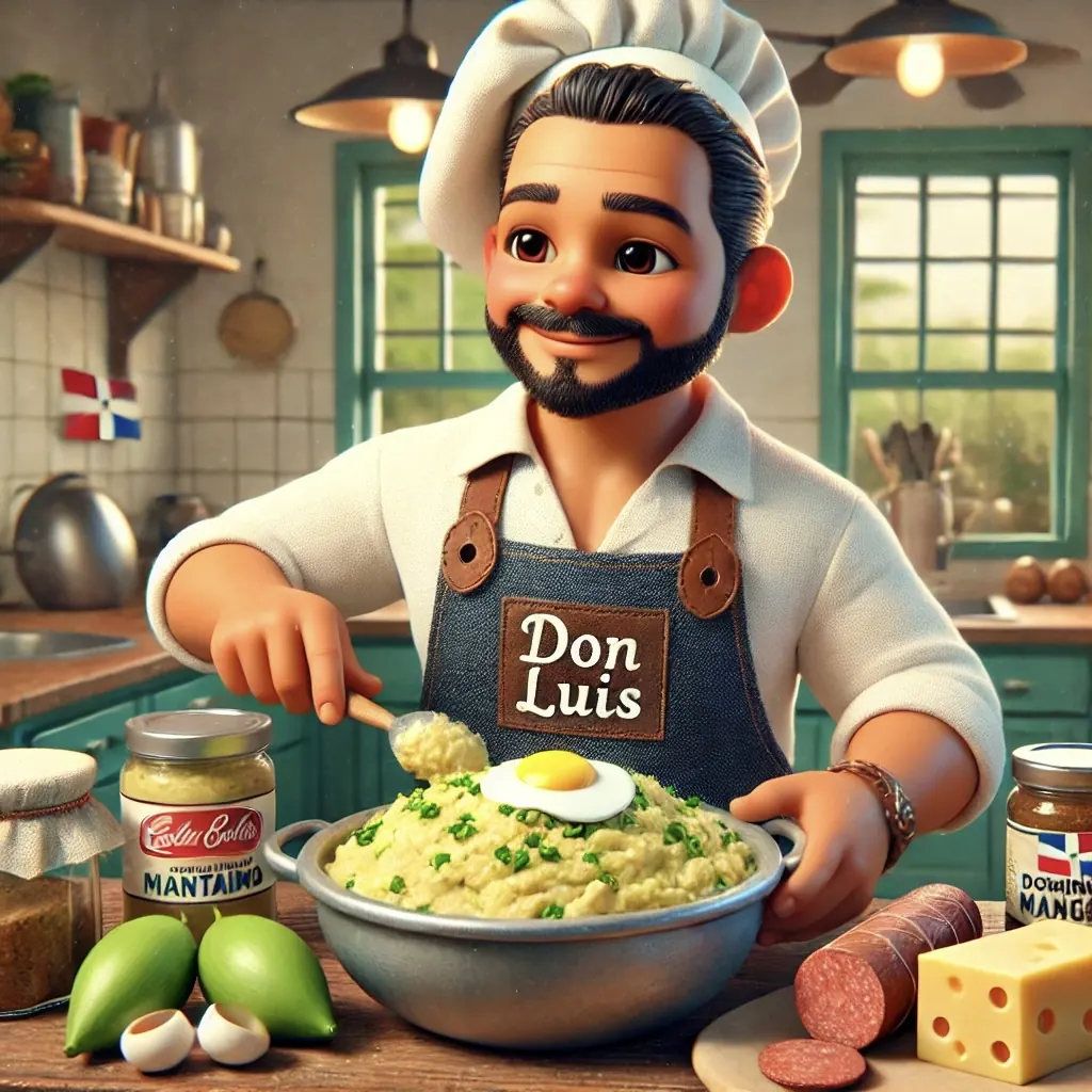 Dominicano Mangú (Mashed Plátanos)