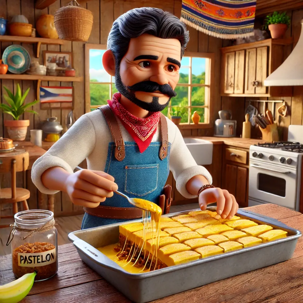 Pastelón (puertorriqueño Plátano Lasagna)