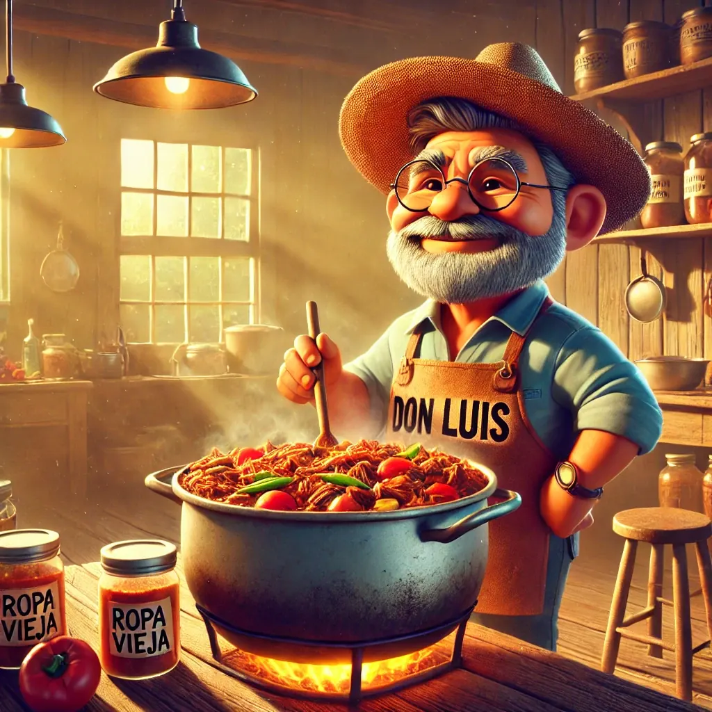 Ropa Vieja (Shredded Carne Stew)