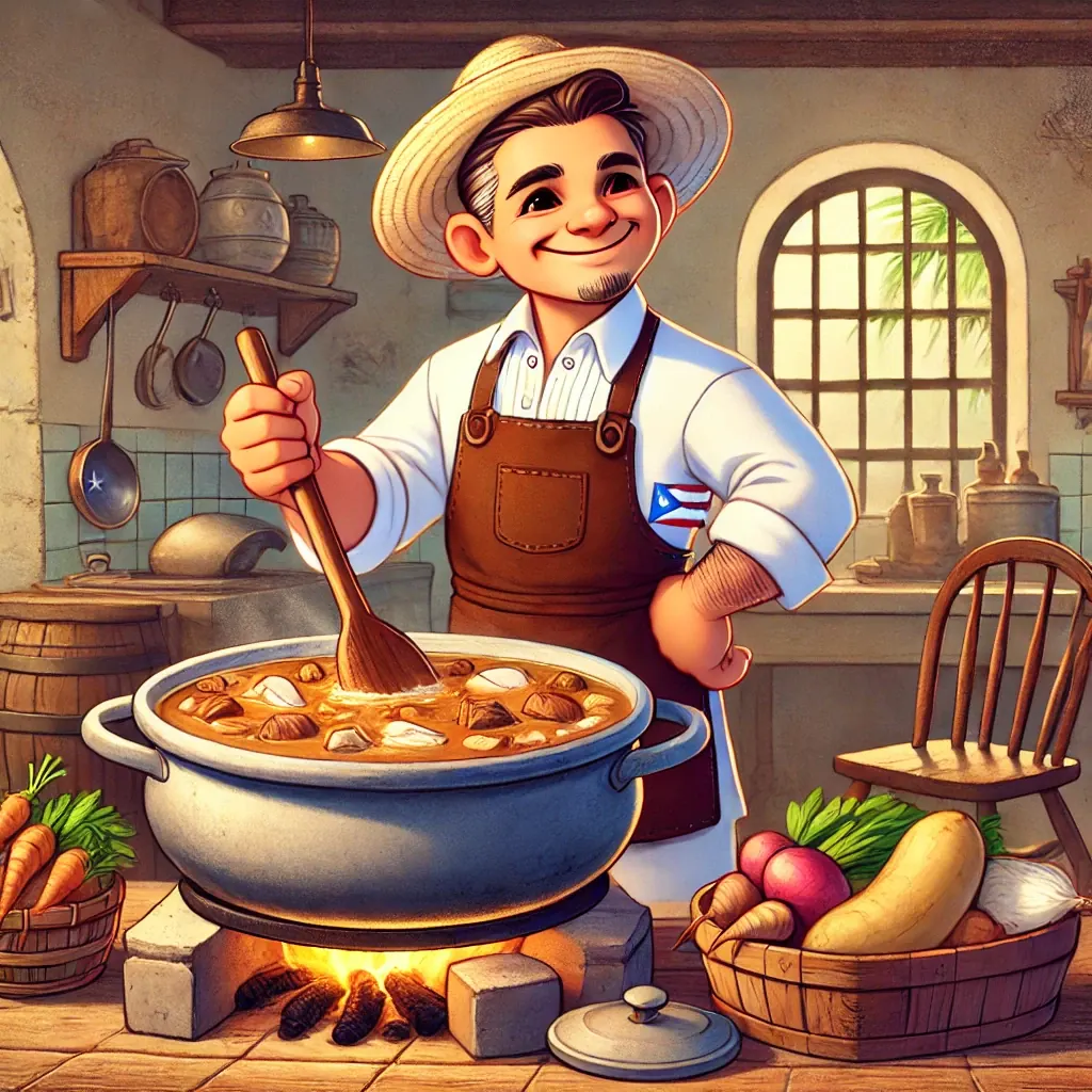 Sancocho (Hearty Meat y Root Vegetable Stew)