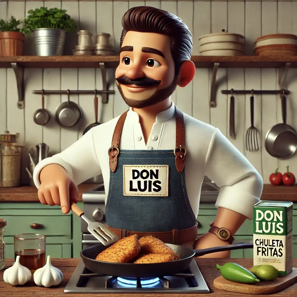 Chuletas Fritas (Fried Cerdo Chops) con Yuca