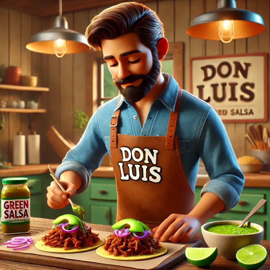 Pernil Tacos con Green Salsa
