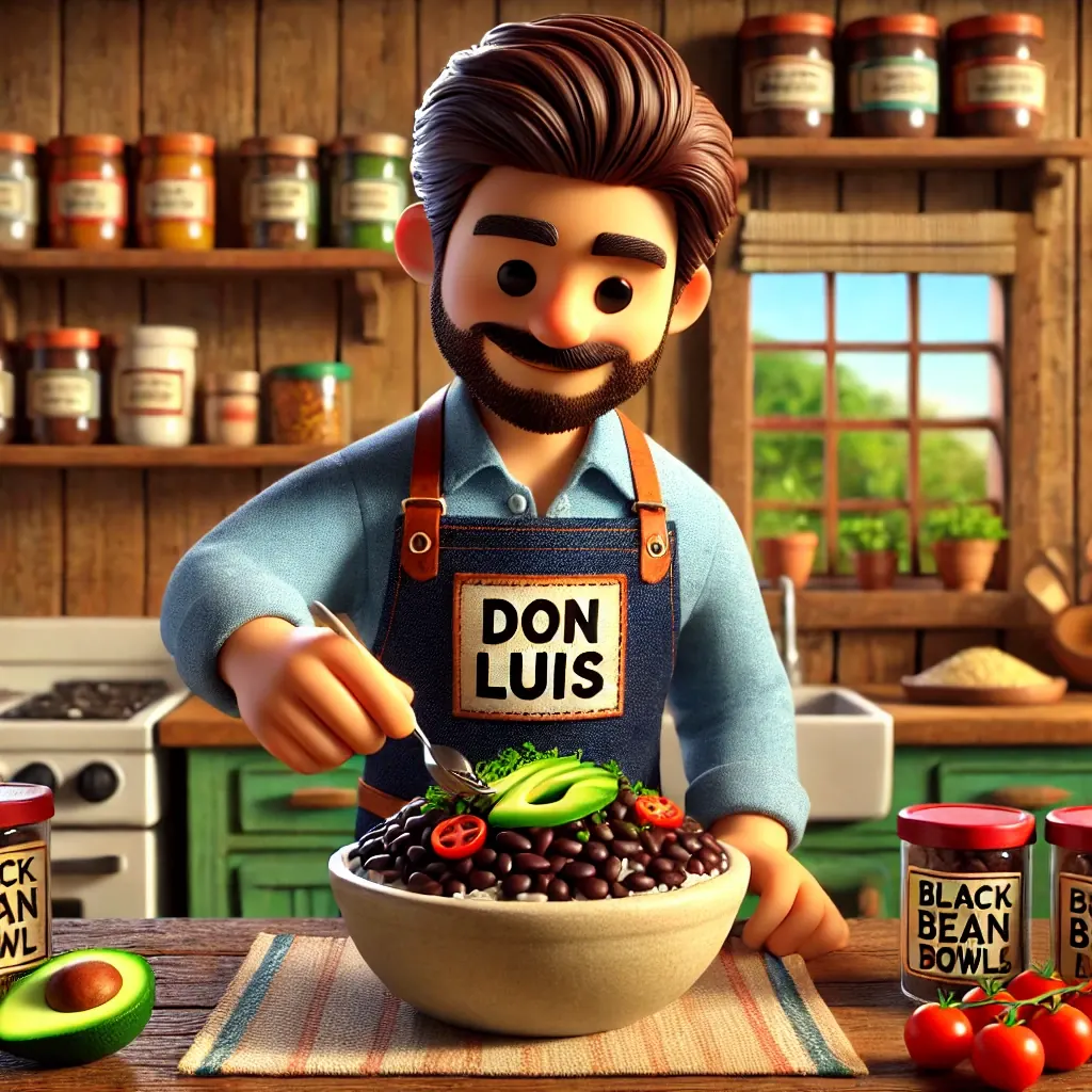 Habichuela Negra y Rice Bowls
