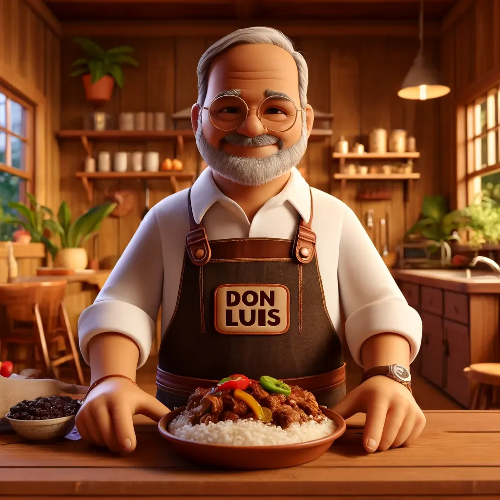 Ropa Vieja con Arroz con Habichuelas