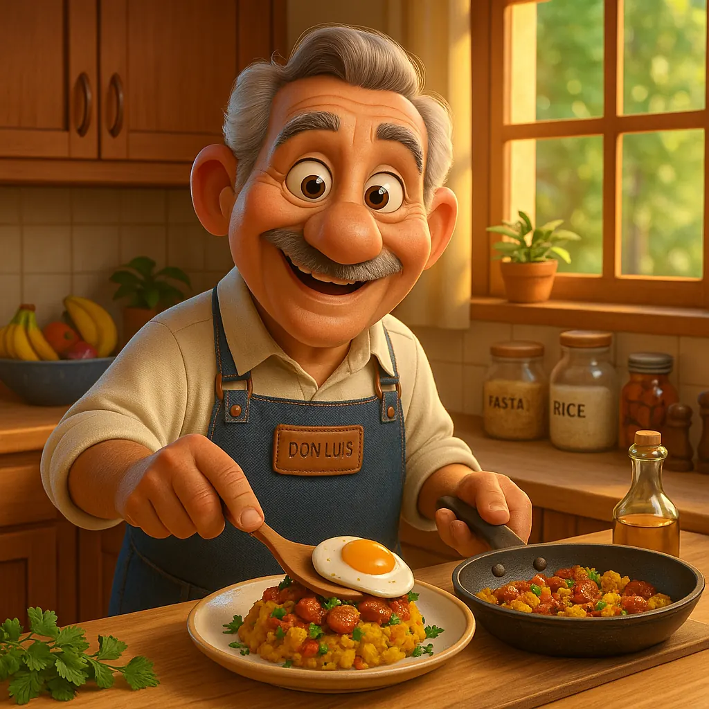 Mofongo Breakfast Hash con Longaniza